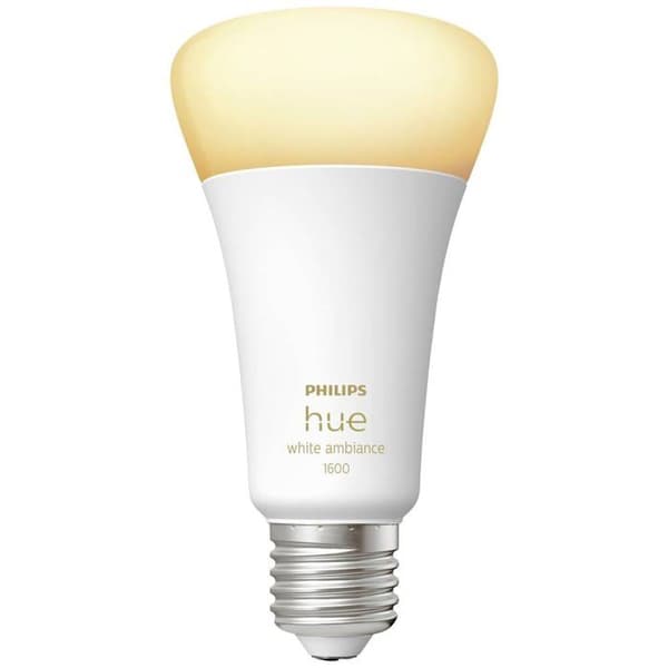 Philips Hue White Ambiance, E27 Ansluten LED -glödlampa, motsvarande 100W, 1600 Lumen, Bluetooth Compatible
