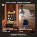 Miniatyrbild 5 av 6: Philips hue vit atmosfär, E27 ansluten LED -glödlampa, 60W motsvarande, 800 lumen, 4 pack, Bluetooth kompatibel