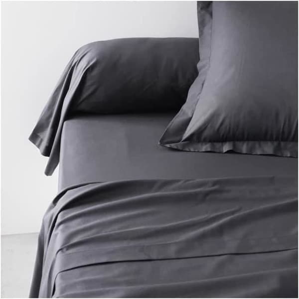 Taie de Bocin Teday Essential - 45 x 185 cm - 100% United Cotton - Charcoal