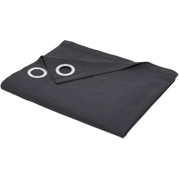 Gardin med Eyelets - 140x240 - Kol - Idag Essential - 356503