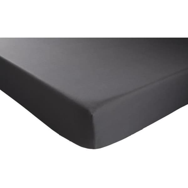 Dodo - Antibacteriens - Anthracite - 140x190 cm täcker Draf - Bonnet 32 ??cm