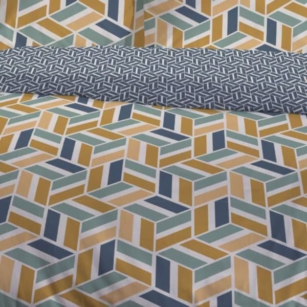 Dubbelsängset - IDAG - Sunshine 15,32 - 220 x 240 cm - 100% tryckt bomull