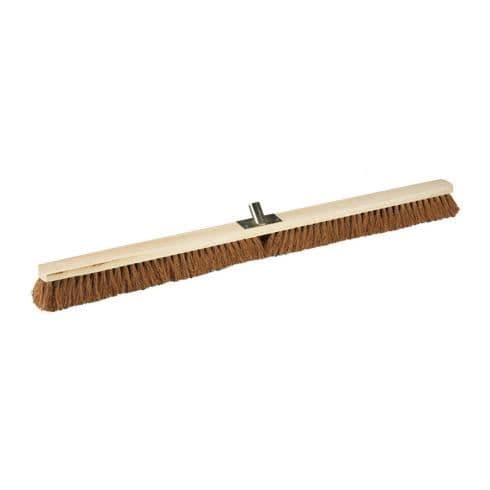 Industriell kokoskvast 120 cm metallhylsa - BROSSERIE THOMAS - 120C