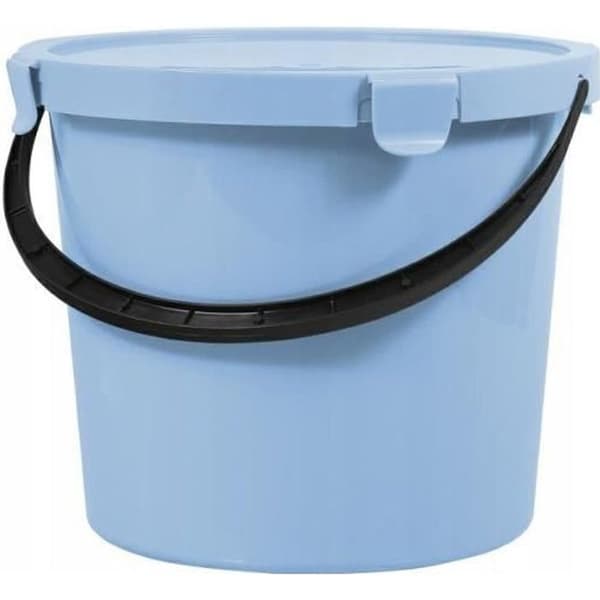 Mopp - Duk - Head Spansk kvast - Hink med lock Blue Berry 10l 6079 Plast Team