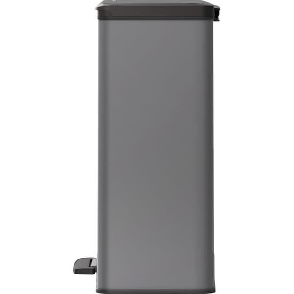 Rektangulär papperskorg - DECO BIN - CURVER - 65L - Stor kapacitet - 49 x 32 x 61 cm - Antracit