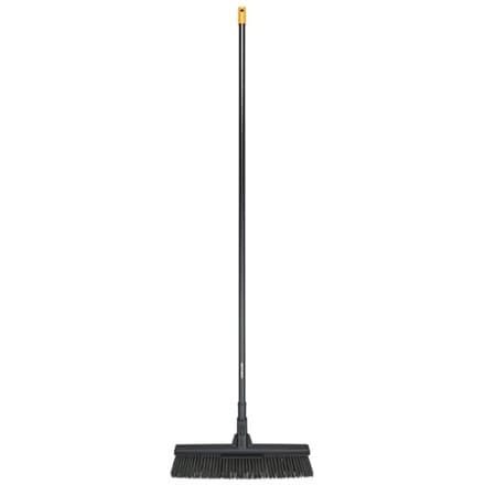 Fiskars 1025926 broom Indoor Soft / Hard bristle Aluminium Black