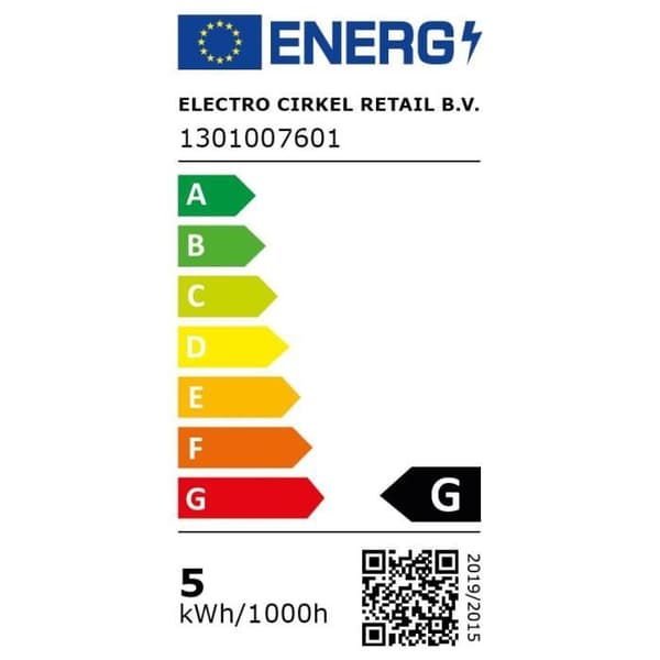 LED-reflektorlampa - CALEX - GU10 - 4,9 W - 345 lm - 2700 K - Variabel intensitet - Krom