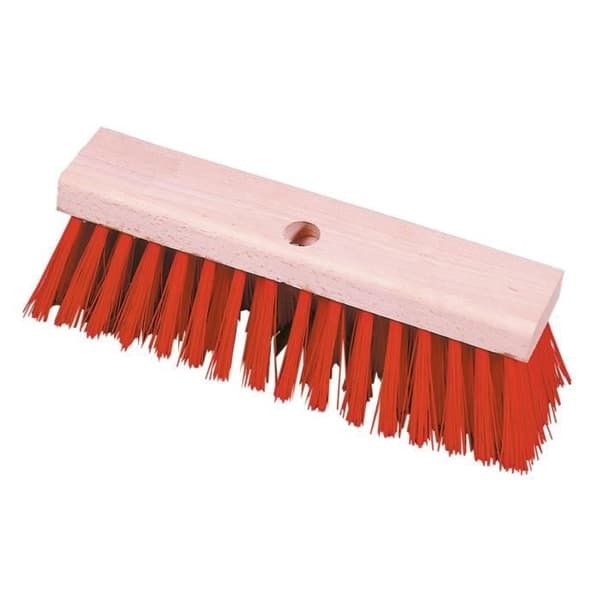 Kompakt roadmender kvast utan rött skaft Kerbl - röd - 42x25 cm