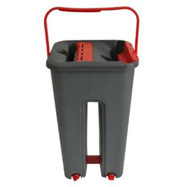 Bucket, Mop &amp; 2 Cloths "Tana" 4L Gray
