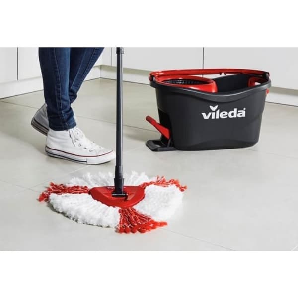 VILEDA 2-i-1 ersättningshuvud för EasyWring & Clean Turbo Mop - Mikrofiber