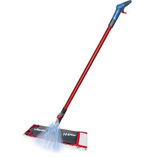 Vileda 137649 Mop 1.2.Spray Sprayer, Mikrofiber TVättbar Moppré, Flerfärgad, 143x13x8 cm 140626