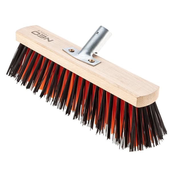 30 cm gatuborste med metallskaft. Professionell linje