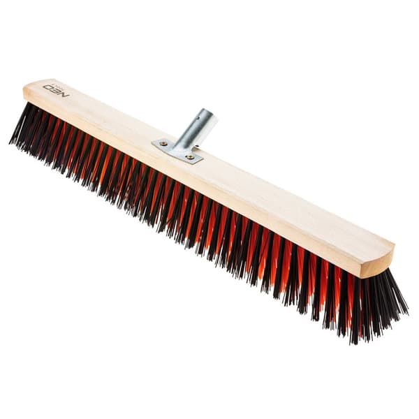 60 cm gadebørste med metalskaft. Professionel linje