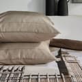 Miniatyrbillede 4 af 4: Sängkläder - IDAG - JAVA - 2 personer - 240x220 cm - Bomull - Londontryck - Beige