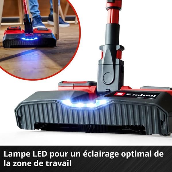 Einhell Sladdlös sopmaskin TE-FS 18 Li-Solo Power X-Change (18V, cylindrisk borste med en bredd av 250 mm) Levereras utan batteri eller laddare.