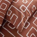 Pikkukuva 4 / 4: Sängkläder - IDAG Crazy - Grafiskt tryck - 2 personer - 220 x 240 cm - Orange