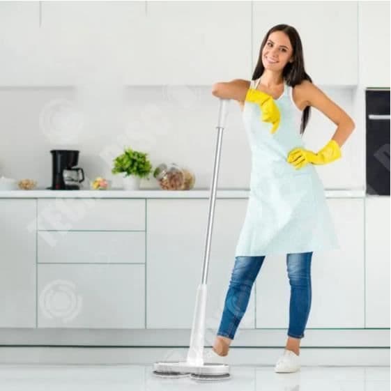 TD® Mop smarta hushållsapparater moppar golvet hem elmopp trådlös laddning automatisk mopp