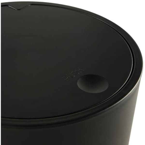 Badrumssoptunna - IDAG - ANVÄNDNING - 8,5 L - Ø 21 xx H 29 cm - Polypropen - Svart