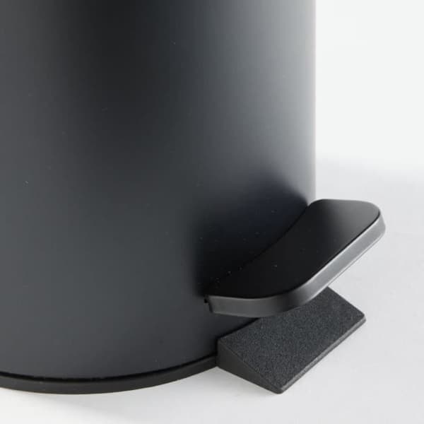 Badrumssoptunna - IDAG - ANVÄNDNING - 3 L - Ø 17 xx H 25 cm - Polypropen - Soft Black