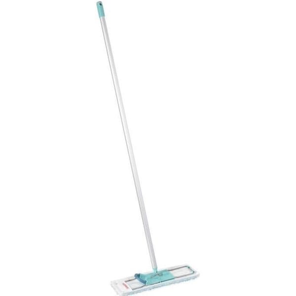Leifheit Profi kvast med Micro Duo aluminiumhandtag, bredd 42 cm, mopp, 55045