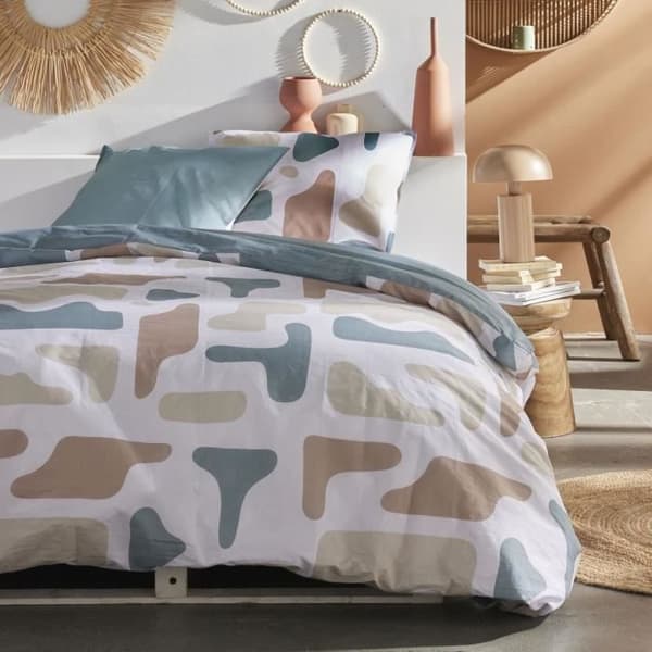 Påslakan - IDAG - Sunshine 17,29 - 220x240cm - 2 personer - Tryckt - 57 trådar bomull