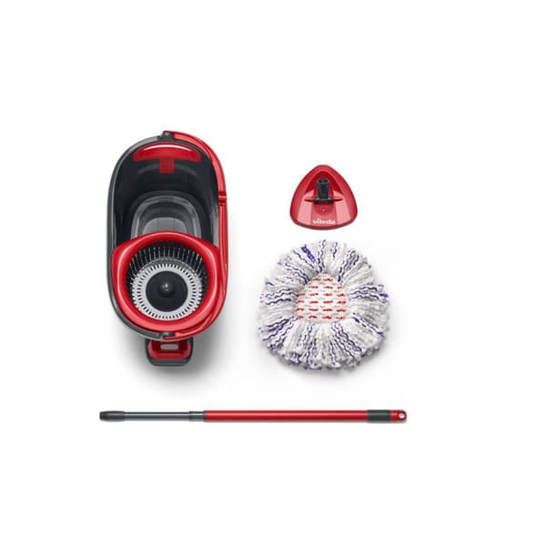 Vileda TURBO 3-i-1 Microfiber Spin Mop Kit