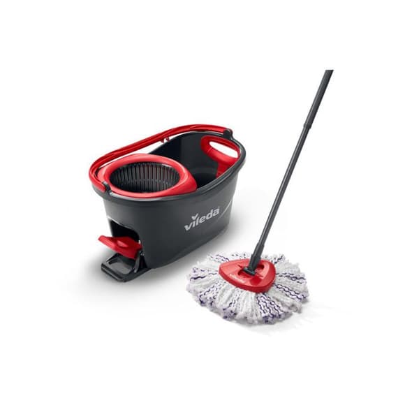 Vileda TURBO 3-i-1 Microfiber Spin Mop Kit