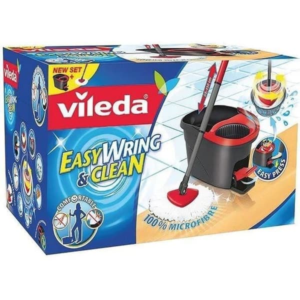 VILEDA Set Easywring ren mopp + snurrhink