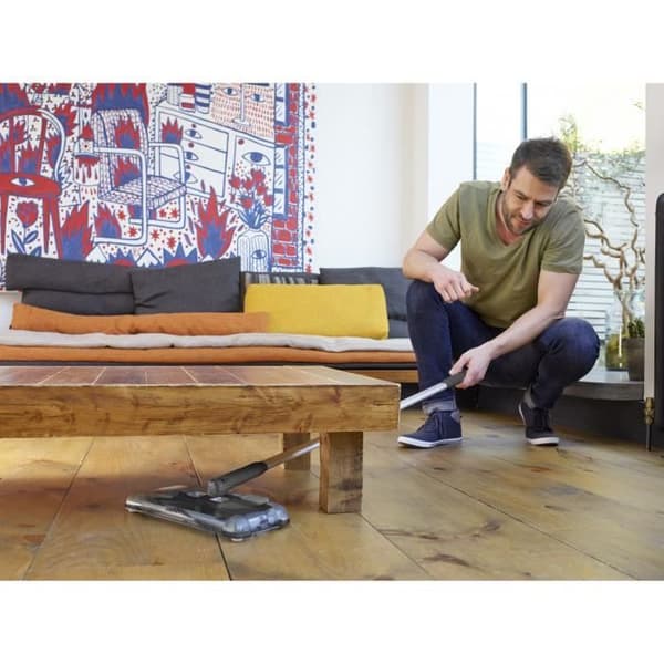 BLACK+DECKER PSA215B-QW Lithium Power Broom - 7,2V - Grå
