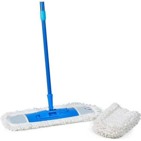 SPONTEX Extra Flat Mopp + 1 Refill - Dammtvätt