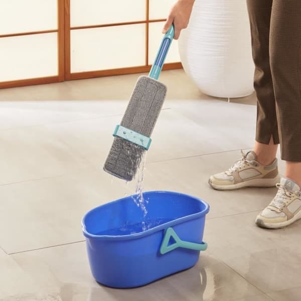 SPONTEX Flat Mop Easy System Max+ Integrated Spin