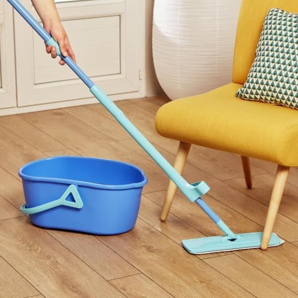 SPONTEX Flat Mop Easy System Max+ Integrated Spin