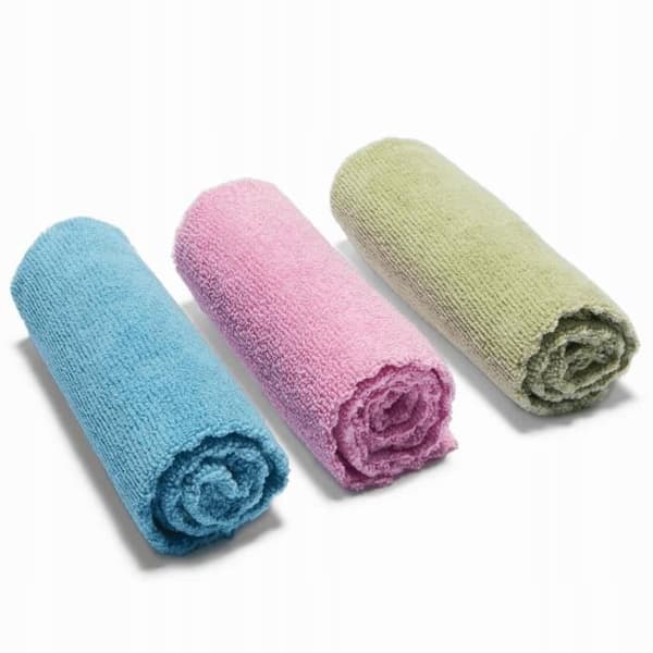 Set med 3 Vileda 100% återvunna mikrofiberdukar