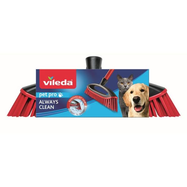 Balja gummiborste Pet Pro - Vileda - Djurhår (utan handtag)