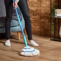 Miniatyrbild 3 av 4: Mopp - disktrasa - Spanskt kvasthuvud Spontex - 19800213 - Twist Mop System Diskmaskin i mikrofiber