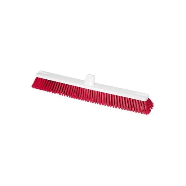 HACCP-PVC kvast 60cm D0,50 mm, röd
