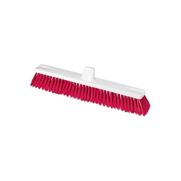 HACCP-PVC kvast 45cm D0,25 mm, röd
