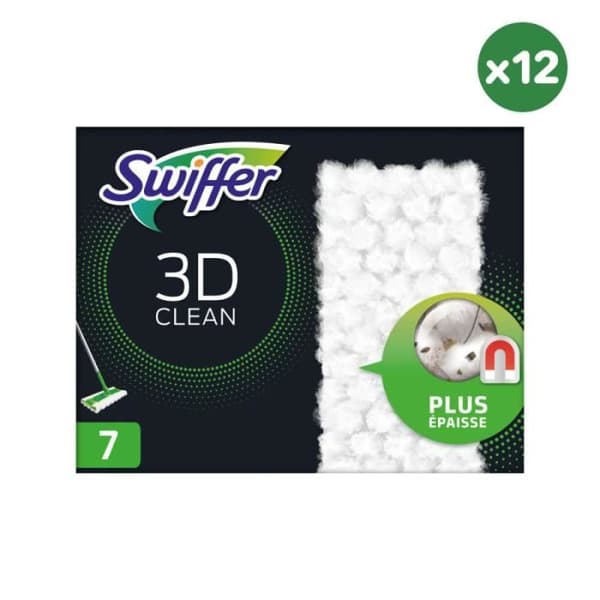 12x7 3D Clean Swiffer torrservetter