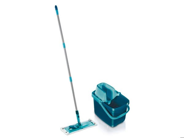 Set för golvrengöring Leifheit Combi M 55356, mopp med trasa och 12 L svampcontainer, golvmopp 33 cm