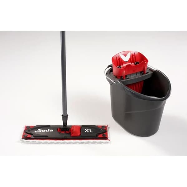 Kvast med teleskopskaft Vileda ULTRAMAX XL platt 42cm