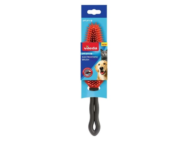 Vileda Pet Pro Handborste Gummi Elektrostatisk Borste 173019..