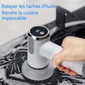 Miniatyrbild 4 av 4: INN Elektrisk rengöringsborste 4 i 1 3000mah Anpassar sig till hörn och utrymmen justering med 2 hastigheter digital visning intelli