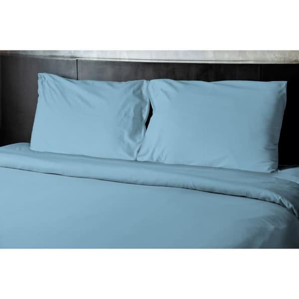 Laken - HOME LINGE PASSION - HP72102 - 82 g mikrofiber - 180 x 290 cm - himmelsblå
