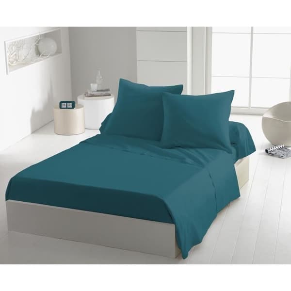 Laken - HOME LINGE PASSION - HP72099 - 82 g mikrofiber - 240 x 300 cm - Ankblå