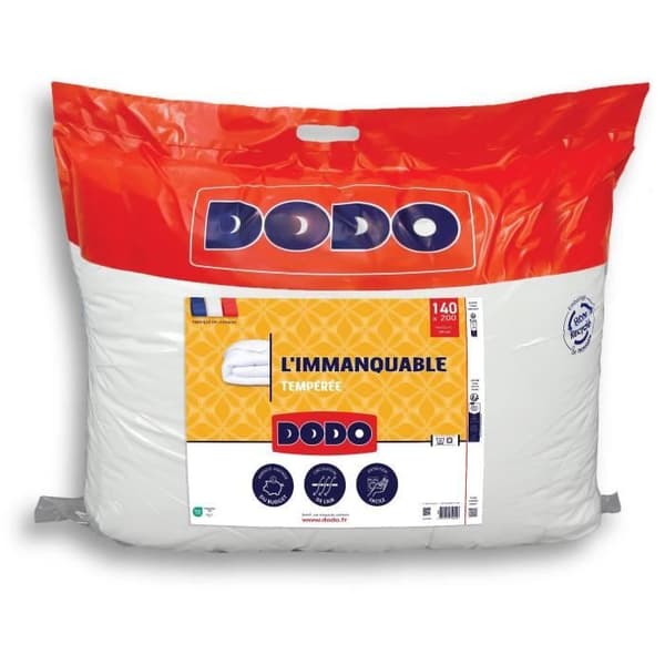 DODO Tempererat Täcke 250G/m² - DET OMISSBARTA - 140 x 200 cm - Vitt