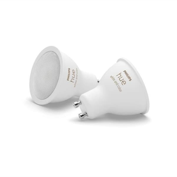 PHILIPS uppkopplade LED-lampor, som erbjuder justerbar ljusstyrka och ett brett utbud av färger.