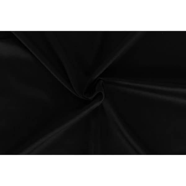 Bäddset - 1 påslakan 220 x 240 cm + 2 örngott 60 x 60 cm - 100% bomullssatin - Svart