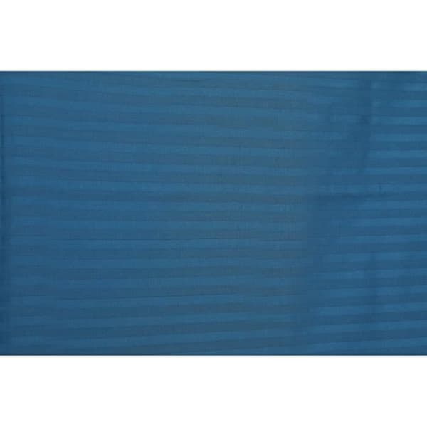 Bäddset - 1 påslakan 220 x 240 cm + 2 örngott 60 x 60 cm - 100% bomullssatin - Blå