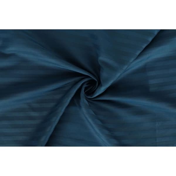Bäddset - 1 påslakan 220 x 240 cm + 2 örngott 60 x 60 cm - 100% bomullssatin - Blå