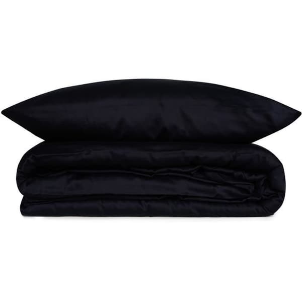 Bäddset - 1 påslakan 220 x 240 cm + 2 örngott 60 x 60 cm - 100% bomullssatin - Blå